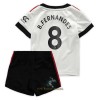 Officiële Voetbalshirt + Korte Broek Manchester United B.Fernandes 8 Uit 2022-23 - Kids